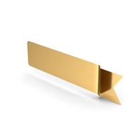 Gold Ribbon Label PNG & PSD Images