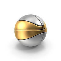 Basketball Silver Gold PNG & PSD Images