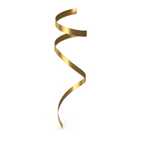 Gold Ribbon PNG & PSD Images