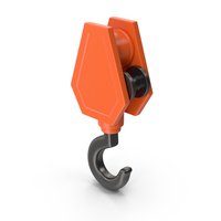 Orange Crane Hook PNG & PSD Images