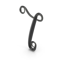Black Glass Number 7 PNG & PSD Images