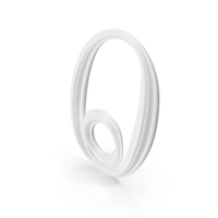 Monochrome Number 0 PNG & PSD Images