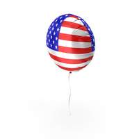 Round Flag Balloon PNG & PSD Images