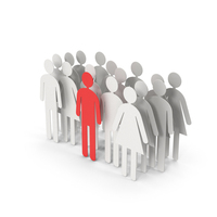 Group Of People Paper Figures PNG & PSD Images