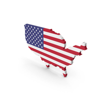 USA Map Symbol PNG & PSD Images