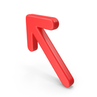 Diagonal Arrow Up PNG & PSD Images