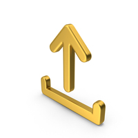 Gold Upload Icon PNG & PSD Images