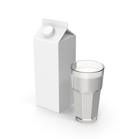 Milk And Glass PNG & PSD Images