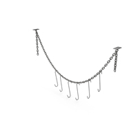 Chain with Hooks PNG & PSD Images