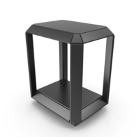 Black Side Table PNG & PSD Images