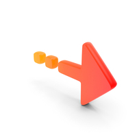 Abstract Triangular Arrow Symbol PNG & PSD Images