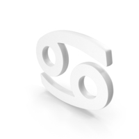 White Cancer Zodiac Sign PNG & PSD Images
