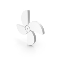 White Fan Wings Icon PNG & PSD Images