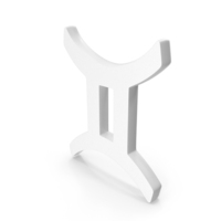 White Gemini Zodiac Sign PNG & PSD Images
