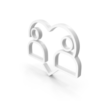 White Family Care Icon PNG & PSD Images