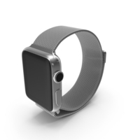 Apple Watch with Mesh Band PNG & PSD Images