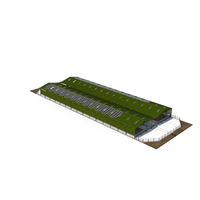 Cow Farm Barn Green PNG & PSD Images