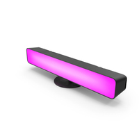 Horizontal Ambient Purple Light Bar PNG & PSD Images
