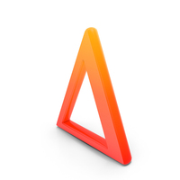 Delta Symbol Glowing PNG & PSD Images