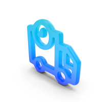 Express Delivery Symbol Glowing PNG & PSD Images