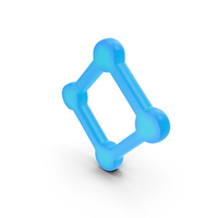 Polygon Symbol Glowing PNG & PSD Images