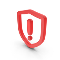 Security Alert Symbol Glowing PNG & PSD Images