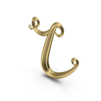 Gold Letter R PNG & PSD Images