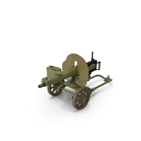 Soviet Maxim Machine Gun PNG & PSD Images
