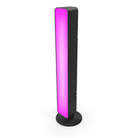 Vertical Purple Backlight Lamp PNG & PSD Images