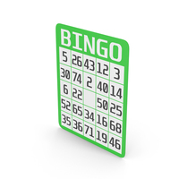 Green Bingo PNG & PSD Images