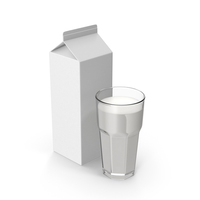 Milk And Glass PNG & PSD Images