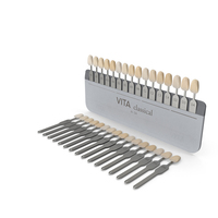 VITA Classical A1-D4 Shade Guide PNG & PSD Images