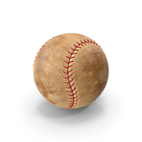 Brown Leather Baseball Ball PNG & PSD Images