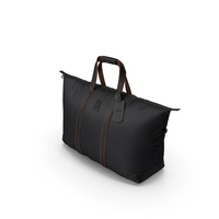 Designer Travel Bag Longchamp Black PNG & PSD Images