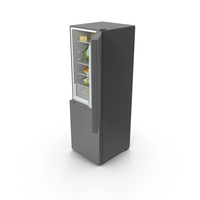 Open Fridge Full of Products PNG & PSD Images