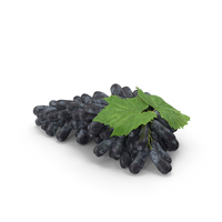 Wet Grape Lady Finger Sweet Sapphire Lying PNG & PSD Images