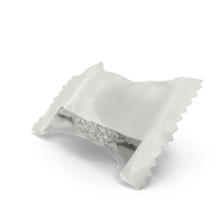 White Chocolate Candy Ball in Wrapper PNG & PSD Images
