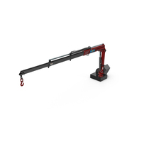 Small Truck-Mounted Crane PNG & PSD Images