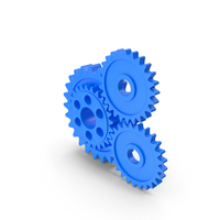 Blue Gear PNG & PSD Images
