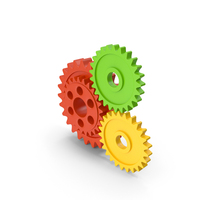Colourful Gear PNG & PSD Images