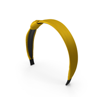 Thick Headband Yellow PNG & PSD Images