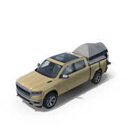 Pickup Truck Tent Grey on Pickup PNG & PSD Images