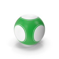 Green Bingo Ball PNG & PSD Images