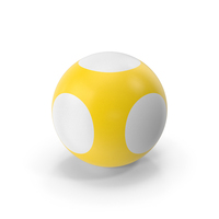 Yellow Bingo Ball PNG & PSD Images