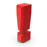 Red Exclamation Mark PNG & PSD Images