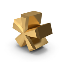 Gold Asterisk Symbol PNG & PSD Images