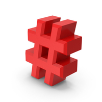 Red Hash PNG & PSD Images