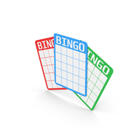 Bingo Papers PNG & PSD Images
