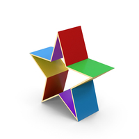 Coloured Star Shape Toy PNG & PSD Images