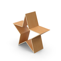 Wooden Star Shape PNG & PSD Images